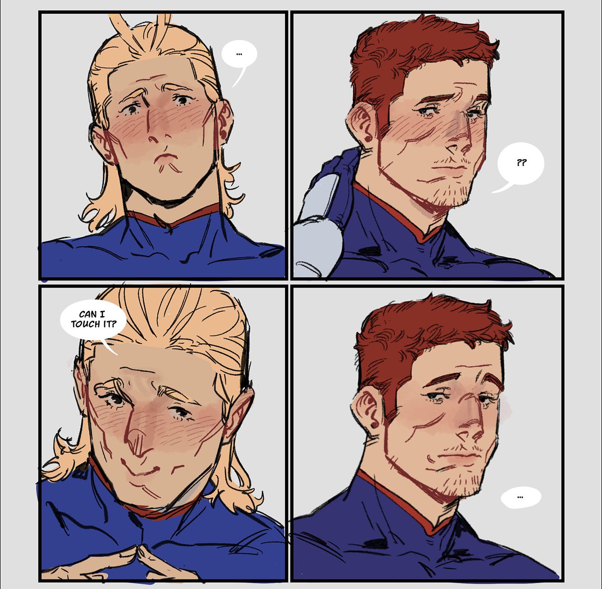 kickedoutdog's tweet photo. toshi's plus ultra move is puppy eyes lol #endmight ,, https://t.co/Vv6vcZExMw