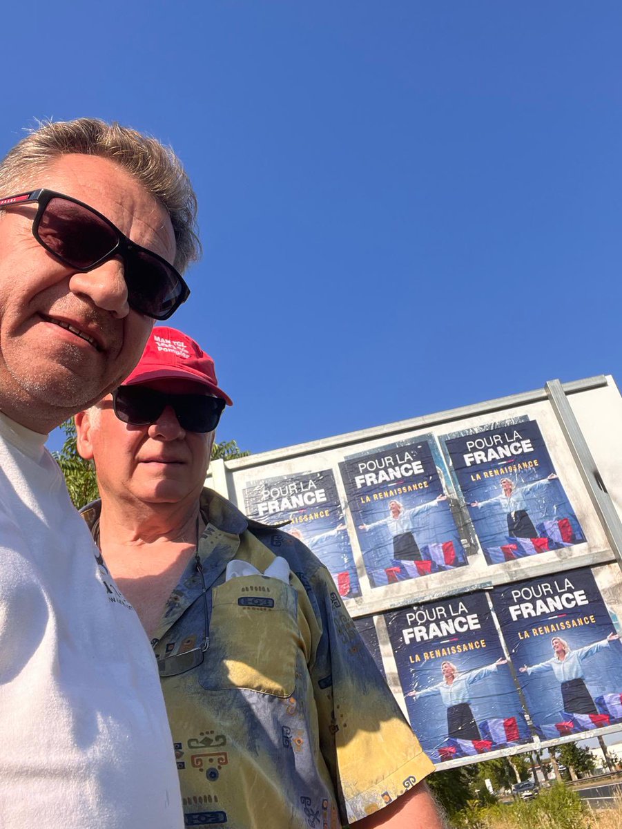 plane_julia's tweet photo. 🇫🇷 Pour la France ! La Renaissance ! 🇫🇷
Sur le Lunellois, nos militants sont mobilisés sur le terrain pour porter la voix de Marine Le Pen et défendre nos idées !
C’est ensemble, avec détermination et conviction, que nous ferons gagner la France!
 https://t.co/oQRXJKG92D https://t.co/0tPZ2DdNdN
