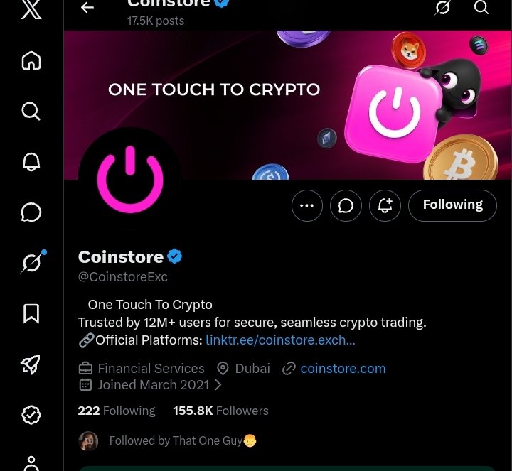 obapaid2's tweet photo. @CoinstoreExc @safrochain @PaulBarry174905 
@0realhumanbeing 
@TDavelife 

1A 2B 3C 4C

36310276305085103 https://t.co/PoEhqN07PA