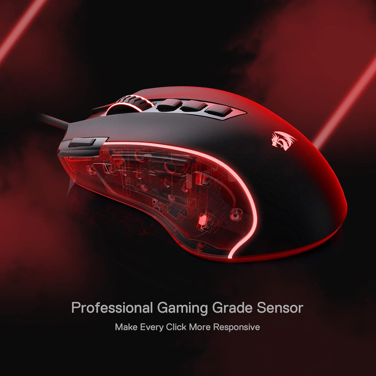 SlashByteTech's tweet photo. Featuring 11 programmable buttons, 5 redefinable DPI levels, and a ergonomic design, the Redragon M612 Predator RGB Gaming Mouse delivers a better gaming and working experience. 

On sale now: https://t.co/UXMpuX5pqC

#GamingDeals #PCGaming #GameDev #Steam #Tech #Computing https://t.co/sse8ZOz1wt