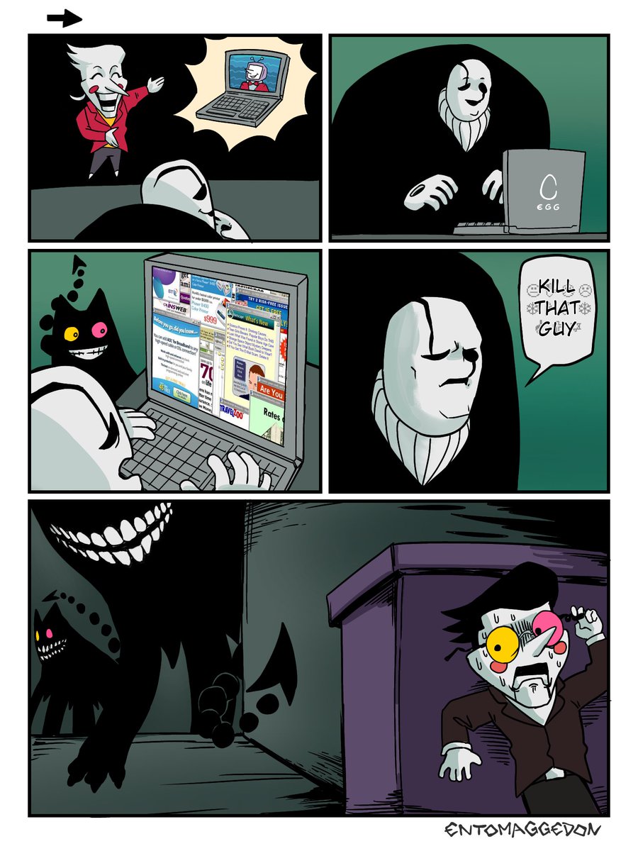 Entomaggedon's tweet photo. Everyday we find new ways to draw Gaster in this fandom 
#deltarune https://t.co/EKA2Pfoqti