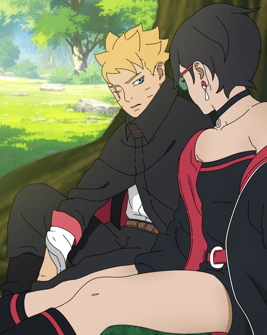 NachoDcArt's tweet photo. Boruto And sarada https://t.co/7krLMAFdyO