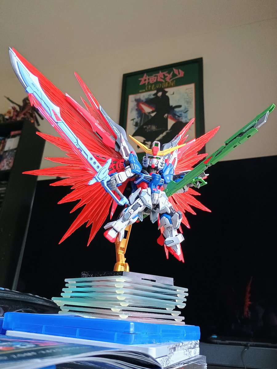 danimation2010's tweet photo. I build a lot of gunpla and have to move in a little over a week. I am not looking forward to packing everything up 🫠 https://t.co/Q8SjbDxZzi