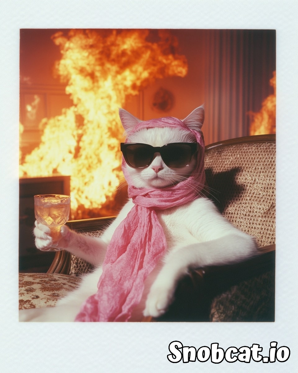 Snob Cat tweet media