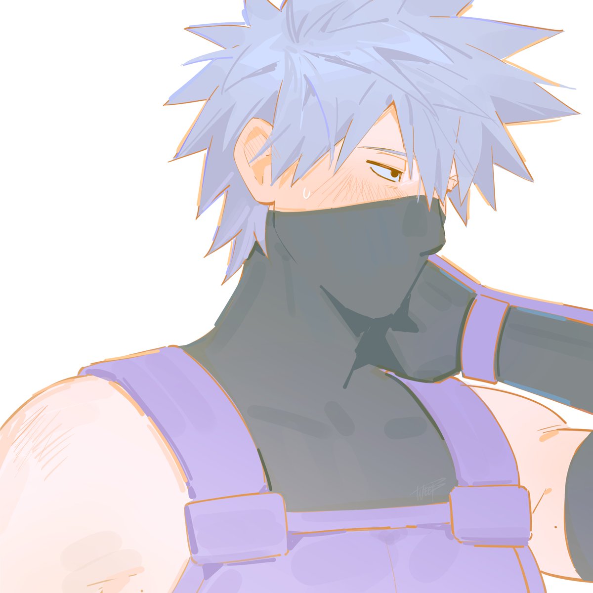 hofutofu's tweet photo. kakashi https://t.co/Pax85dsIzb