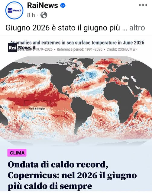 Willi_Shake_01's tweet photo. La temperatura non si misura come fa Copernicus (finanziato  dal Regime green UE), al suolo e al sole.
Lo standard internazionale prevede la misura IN OMBRA, in aria e a 2 metri dal suolo.
Le mappe di Copernicus sono una truffa per ingannare gli analfabeti funzionali. https://t.co/FiUERmr3Ou