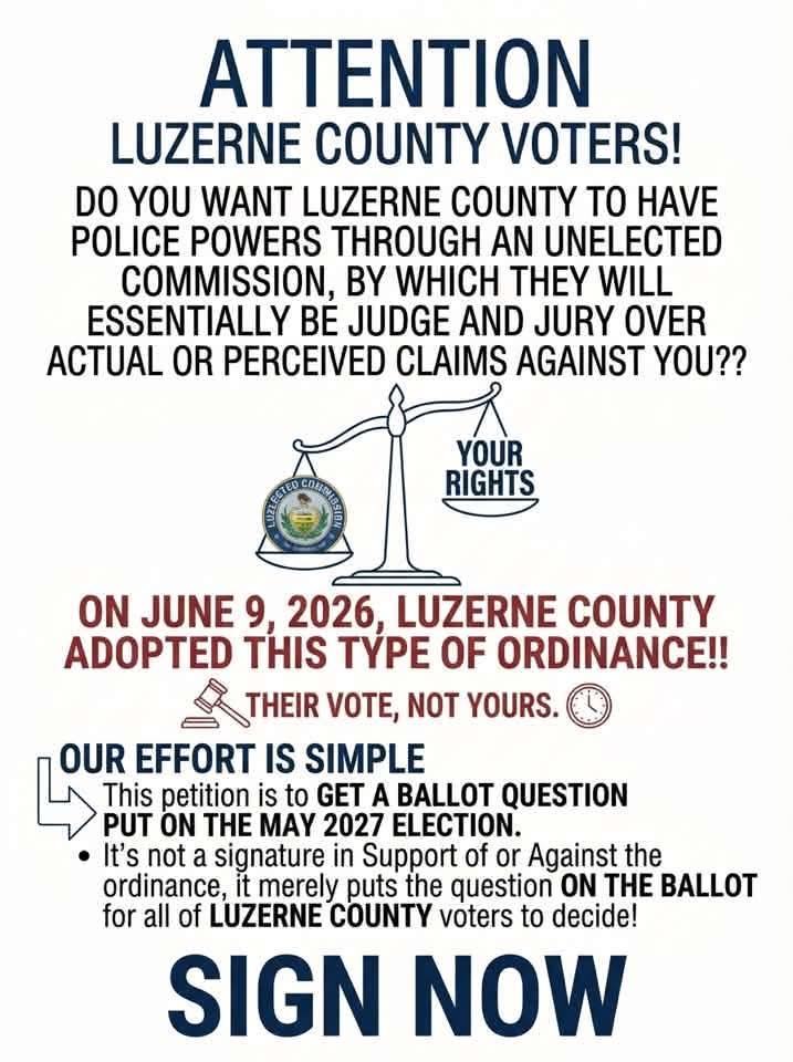 BridgetBrosius's tweet photo. @AAGDhillon @CivilRights @TheJusticeDept Luzerne County Pennsylvania https://t.co/RJ4Oo2tpjh