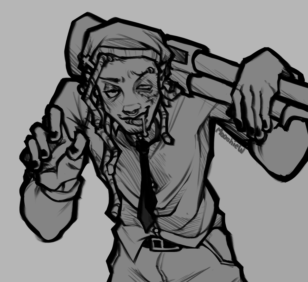 MooshieW's tweet photo. Another art fight attack ! 
#artfight2026 #artfightteamtragedy https://t.co/gGaTMg7Dbp