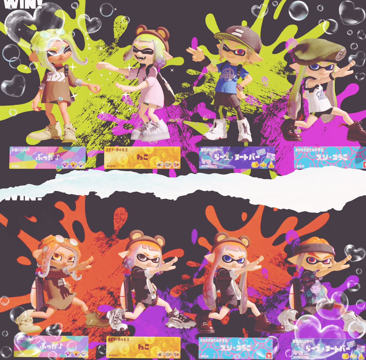 koradayo_spl's tweet photo. フルパで4時間おぷ⊂( ᴖ ̫ᴖ )⊃
戦犯ばっかでキャリーしてもらいまくりの4時間だったけどめっちゃ楽しかったです！！ガチで長時間おつかれさまでした！！ https://t.co/lRusfBZu5s