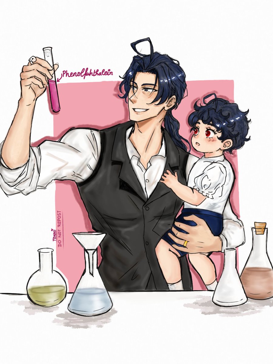 Tenee_Tonni's tweet photo. Gotta teach 'em  young 🧪
#Sherliam #yuukokunomoriarty #YUUMORI https://t.co/2FN1p5WlhX