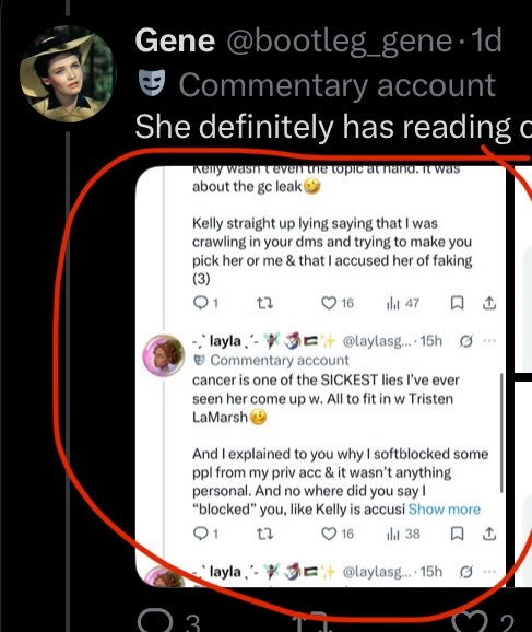 lydia8523's tweet photo. Again Scott you delusional donkey we didnt start this we were leaving people alone. You want to call out Gene fir starting it Sam and yourself for jumoing in because no one mentioned any of you desperate trash trolls first! https://t.co/cuC1fGDya6