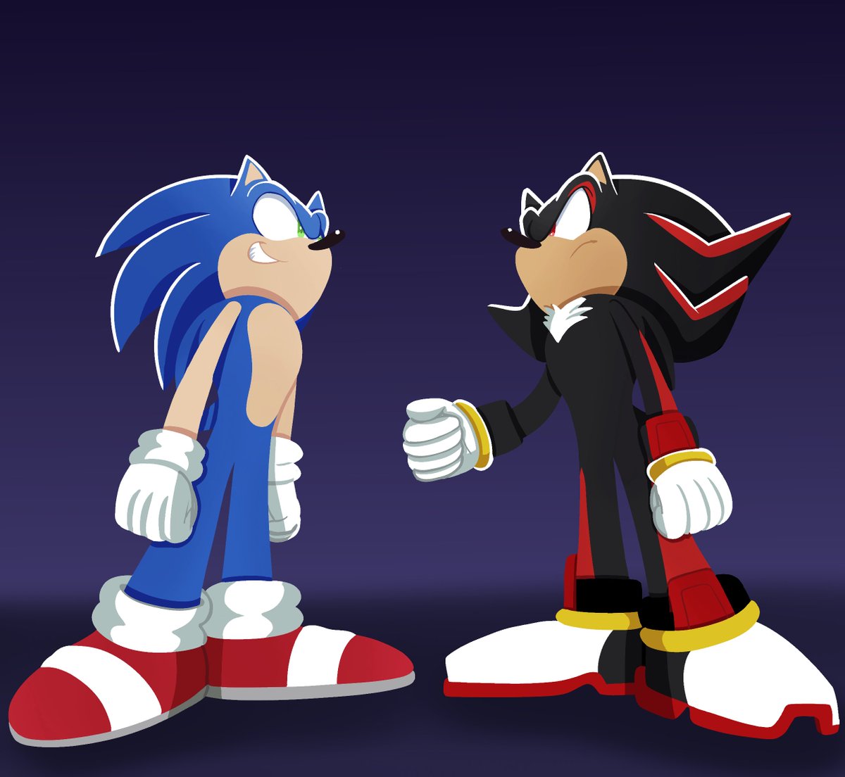 TheKevstermania's tweet photo. The Rivals
#Sonic #SonictheHedgehog #Sonicart #Shadow https://t.co/hBxhvHtPzz
