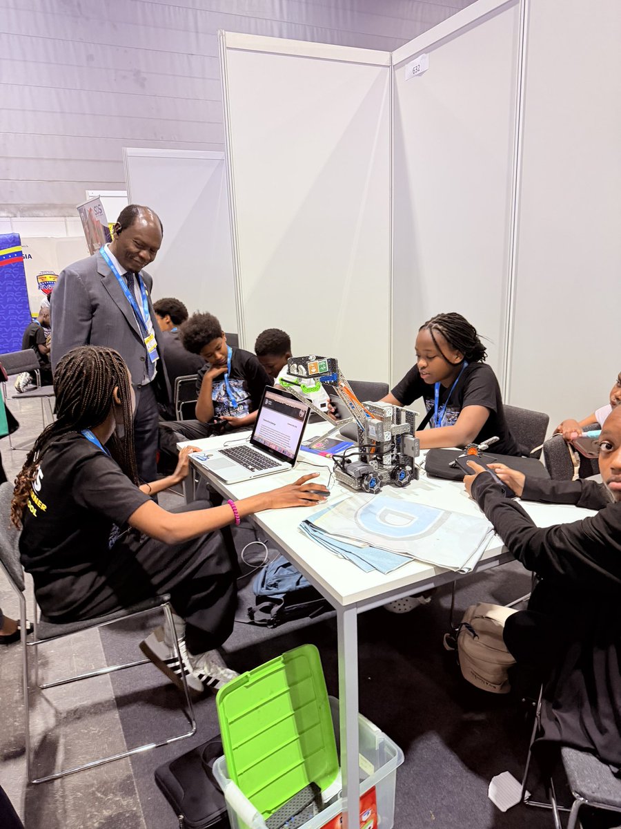 honkabogo's tweet photo. Nothing beats spending time with the brilliant young minds representing  Kenya at the #AIforGood Global Summit.

The Kenya Robotics Team is a reminder that the future isn’t something we wait for it’s something our children are already building. Their creativity, innovation and determination show that with the right opportunities, Kenyan talent can compete with the very best in the world.

Proud to celebrate these future engineers, innovators and problem-solvers. The future is bright, and it’s proudly Kenyan. 🇰🇪

#TeamKenya #Robotics #AIforGood #DigitalKenya #STEM