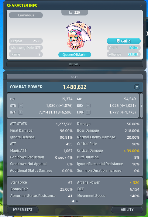 DriFx_'s tweet photo. Finally 1m CP 😊

#MSU #nexon #maplestoryN https://t.co/wp9OSiBnzV