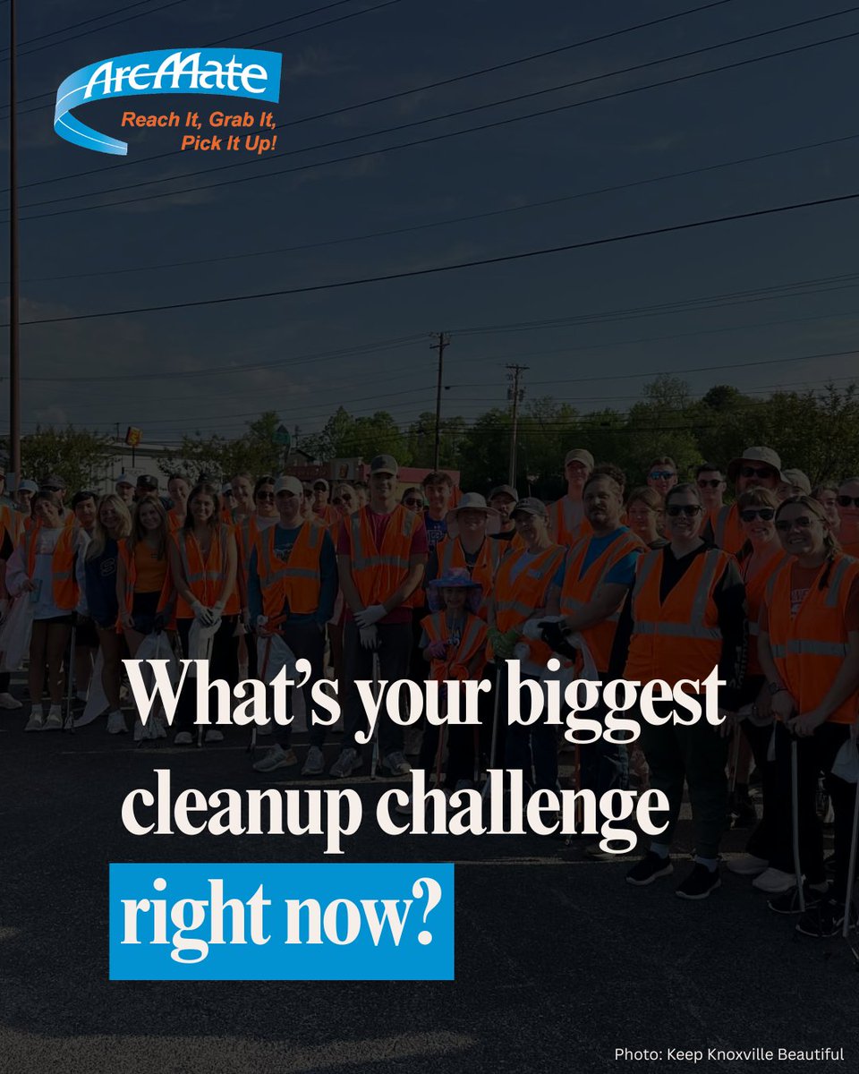 ArcMateUSA's tweet photo. We wanted to check in on you:
▶️ What's your biggest cleanup challenge right now?
A) Getting volunteers to show up
B) Staying organized
C) Recognizing my crew
D) Reporting results
Something else? 🤔
Drop your answer in the comments! 👇
#ArcMate #CommunityCleanup #LitterPickup https://t.co/MIeKk1ZALm