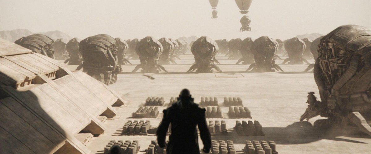 cosmictylxr's tweet photo. Dune: Part One slander is so tiring bro

it’s whole goal was to setup the universe and the second film; it does that perfectly.

it’s ending is great, the harkonenn surprise attack is beautifully executed, what more could you want? https://t.co/Oxfguzg2n8