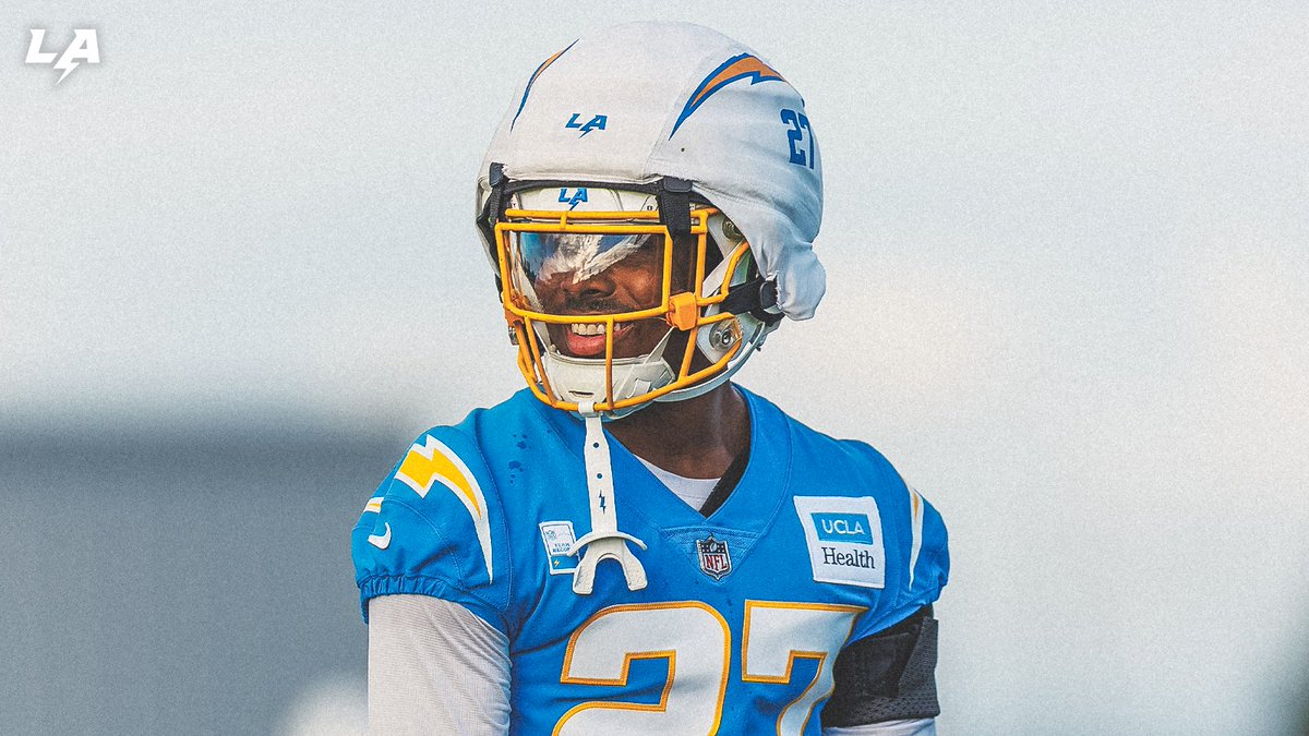 chargers's tweet photo. happy bday rj 🥳 https://t.co/vbv9zT2PHu