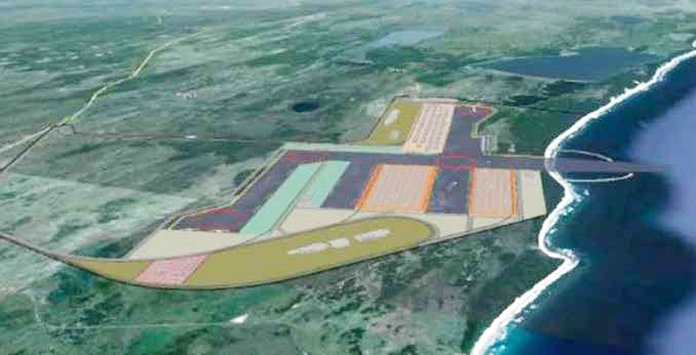 hallaboutafrica's tweet photo. Big new port will ship away inland countries' exports. Botswana, Zimbabwe and Mozambique are teaming on a "deep-sea gateway" at Techobanine, 70km south of Maputo, and a rail corridor inland. The African Development Bank is funding feasibility studies for the port planned to handle 200 million tons of cargo a year.