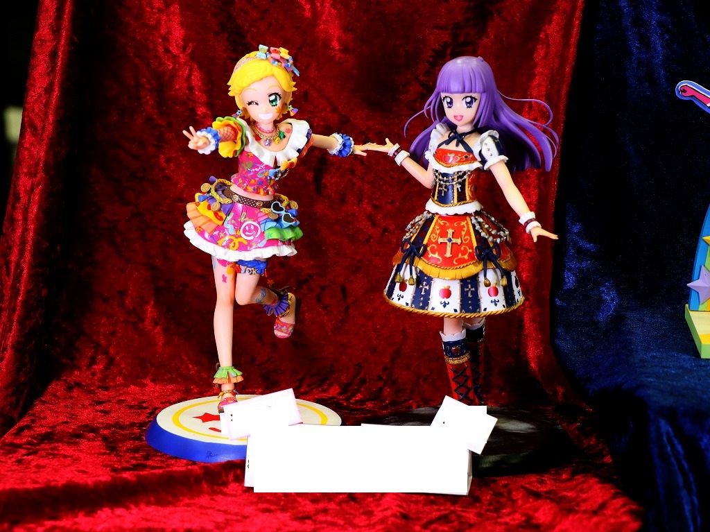 芸カ【カ01】 アイカツ！のガレージキットを展示します。 ※あかり