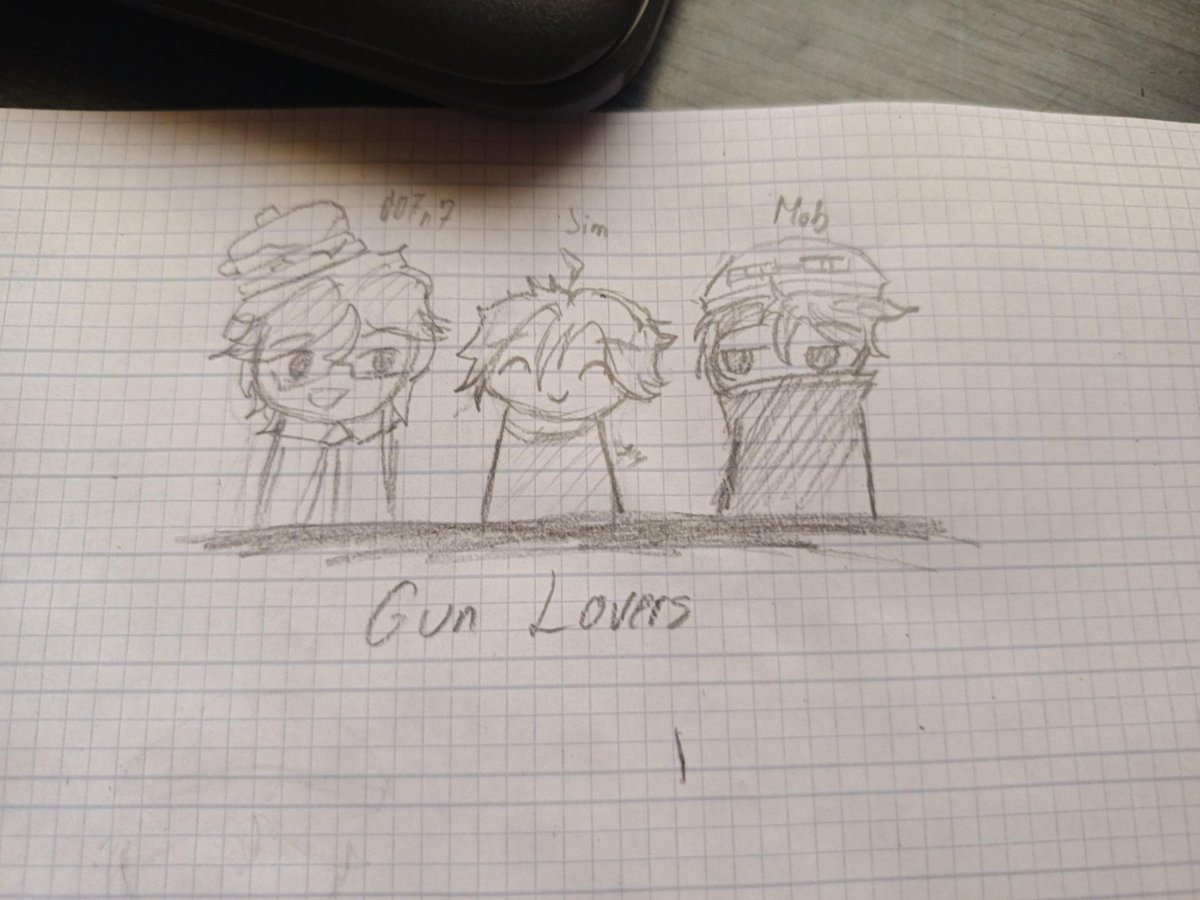 1vy_inkx's tweet photo. Little drawing about them :3
#007n7 #thatmob #jimscomputer https://t.co/yrqNWUpFel