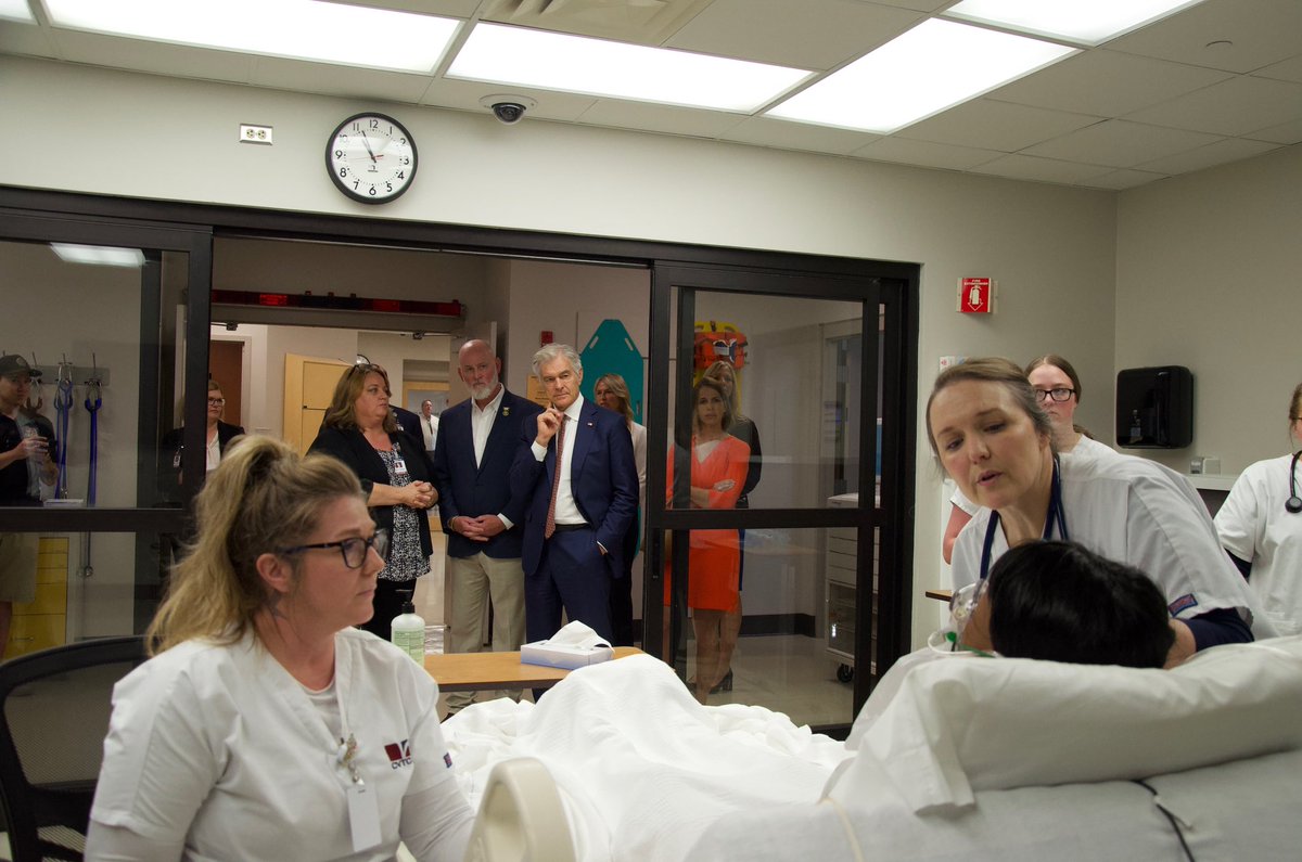 RepVanOrden's tweet photo. Wisconsin’s future healthcare workforce is being built right here at Chippewa Valley Technical College.

It was great to welcome CMS Administrator @DrOzCMS to #WI03 to tour CVTC’s Health Education Center and see firsthand how students are preparing to deliver high-quality care in communities across Wisconsin.