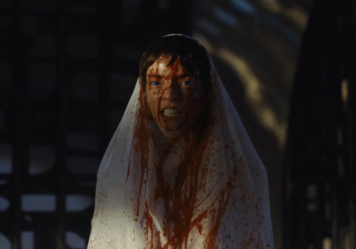 DiscussingFilm's tweet photo. Timothée Chalamet says Anya Taylor-Joy is “actually terrifying” in ‘DUNE: PART 3’.

“She’s unbelievable in this movie. That’s not hyperbole.” https://t.co/Dv7BTXq922
