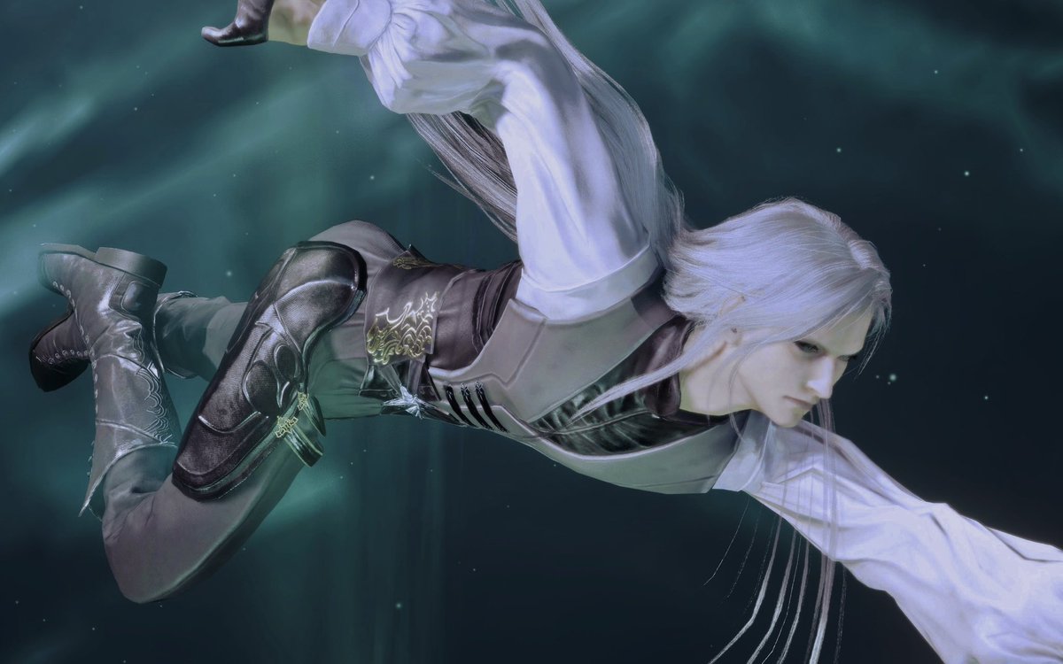 mutsukiv_451's tweet photo. Now we’re underwater (again)
#FF7R #FF7リバース
Such a good contrast to chapter 1 ending huh https://t.co/xKwwCUjAAJ