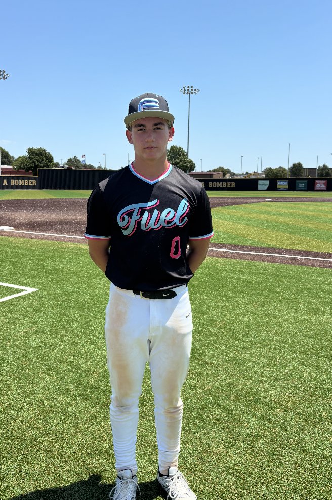 FiveToolOK's tweet photo. F: @OKFuelAthletics 2029 Brumbaugh 10, Ropes 15U Silva 0
PoG: @Alec2029 2-2, 3RBI | 5IP, K, 0R
Hitter: @Hanklins03 1-2, HR,  2RBI https://t.co/9ZcNxQIqbD