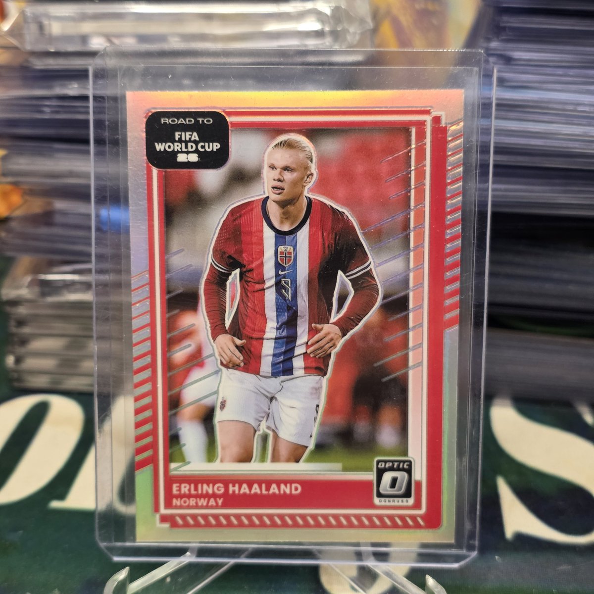 JayBobSons's tweet photo. @jcutlersburner Haaland Norway Optic Prizm holo $5, 1-2 cards add $1 PWE, 3 cards or more add $5 BMWT https://t.co/HMjxbSTnoq