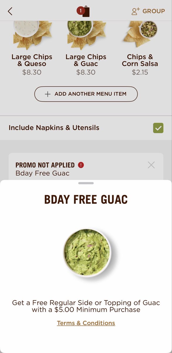 Duckdilla's tweet photo. @ChipotleTweets am I doing something wrong here? https://t.co/P8WRefDkdP