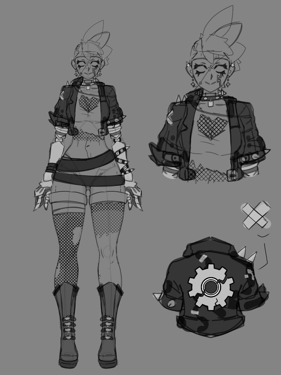 muzaki_kimera11's tweet photo. @YuseiDr actualmente estoy practicando para hacer mis propios modelos vtuber 2D , tristemente no dispongo de mucha información de como se hace así que por ahora me limitare a hacer éstos diseños sugeridos por los chinchulines, aspecto sugerencias https://t.co/hM1tvUqE47