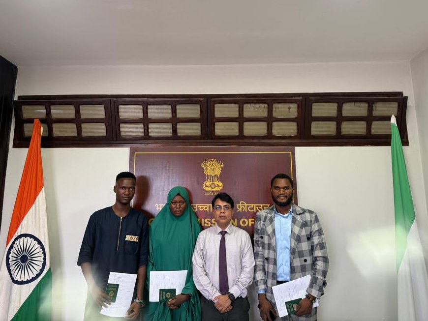 India in Sierra Leone tweet media