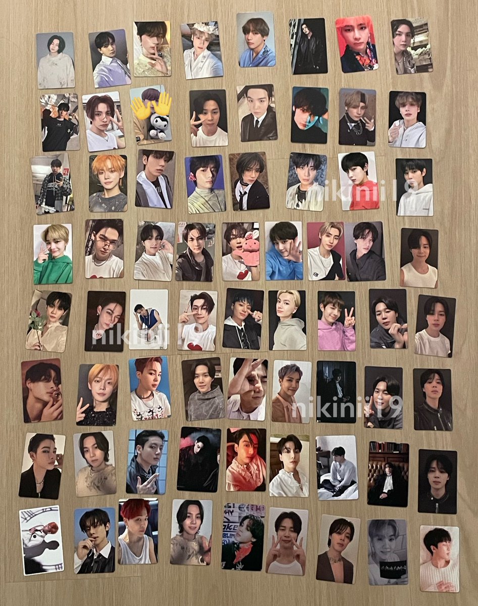 nikinii19's tweet photo. wts พร้อมส่ง | ใครสนใจการ์ดใบไหนเดมมาถามราคาได้นะคะ มีบังทัน เอนไฮเพน ทีเร้ก

🚛 ค่าส่ง 35.- 

 #ตลาดนัดbts #ตลาดนัดบังทัน #ตลาดนัดรถไฟBTS #ตลาดนัดenhypen #ตลาดนัดtxt #ขายการ์ด ตามหา https://t.co/Im7WDXSHw2