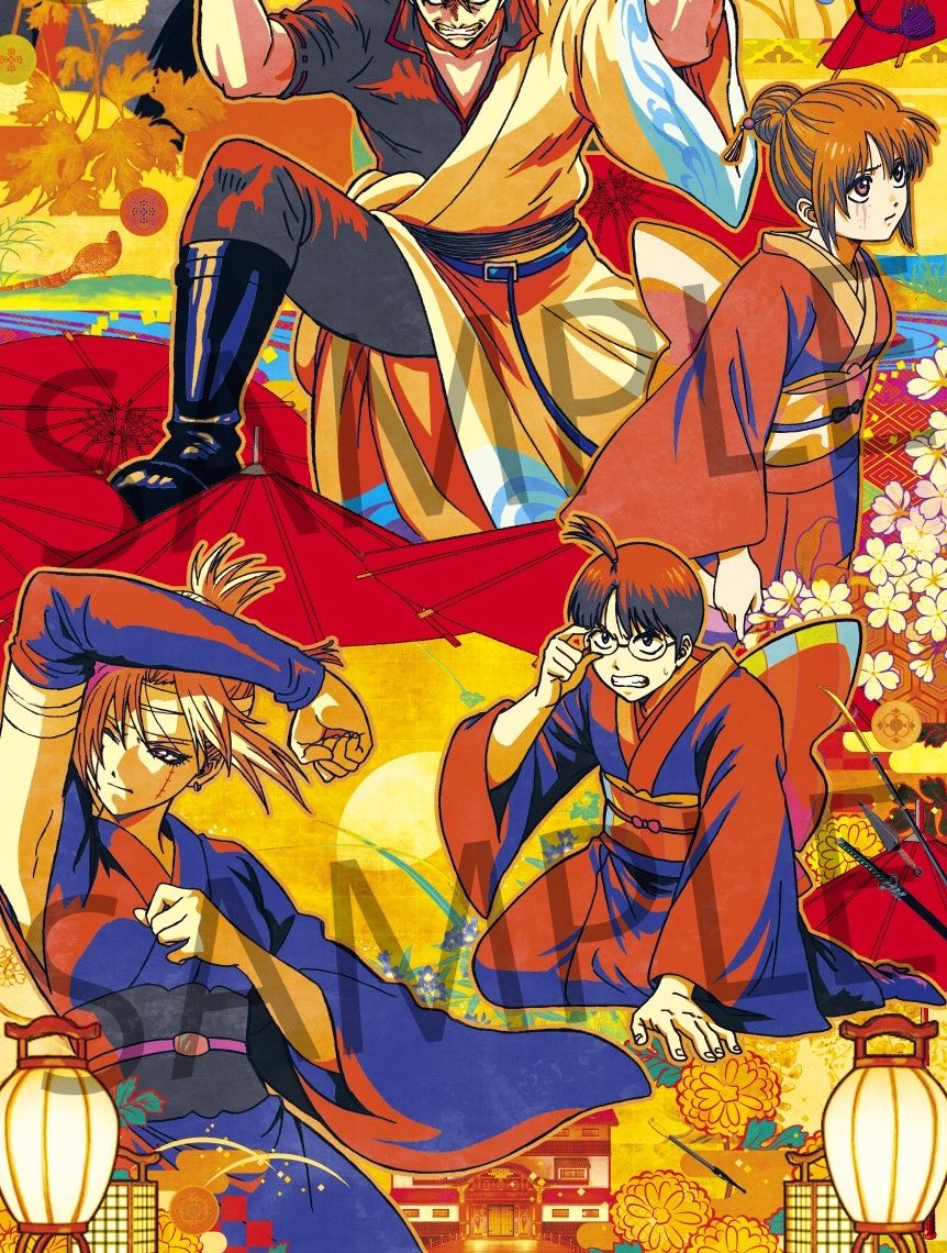gtmgirls's tweet photo. New official illustration for the Yoshiwara in grand flames movie https://t.co/SL7FR9nD7W