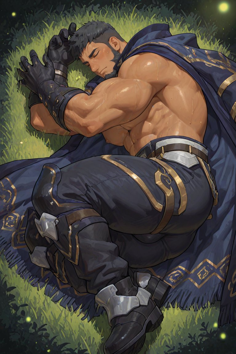 Homochi_8027's tweet photo. 【✨】モーヴ  |  Fire Emblem Engage

#AIart #AIイラスト #AIイケメン部
#gay #bara #ゲイ #ホモ 
#Mauvier #Homochi https://t.co/ZDOhHjUOqw