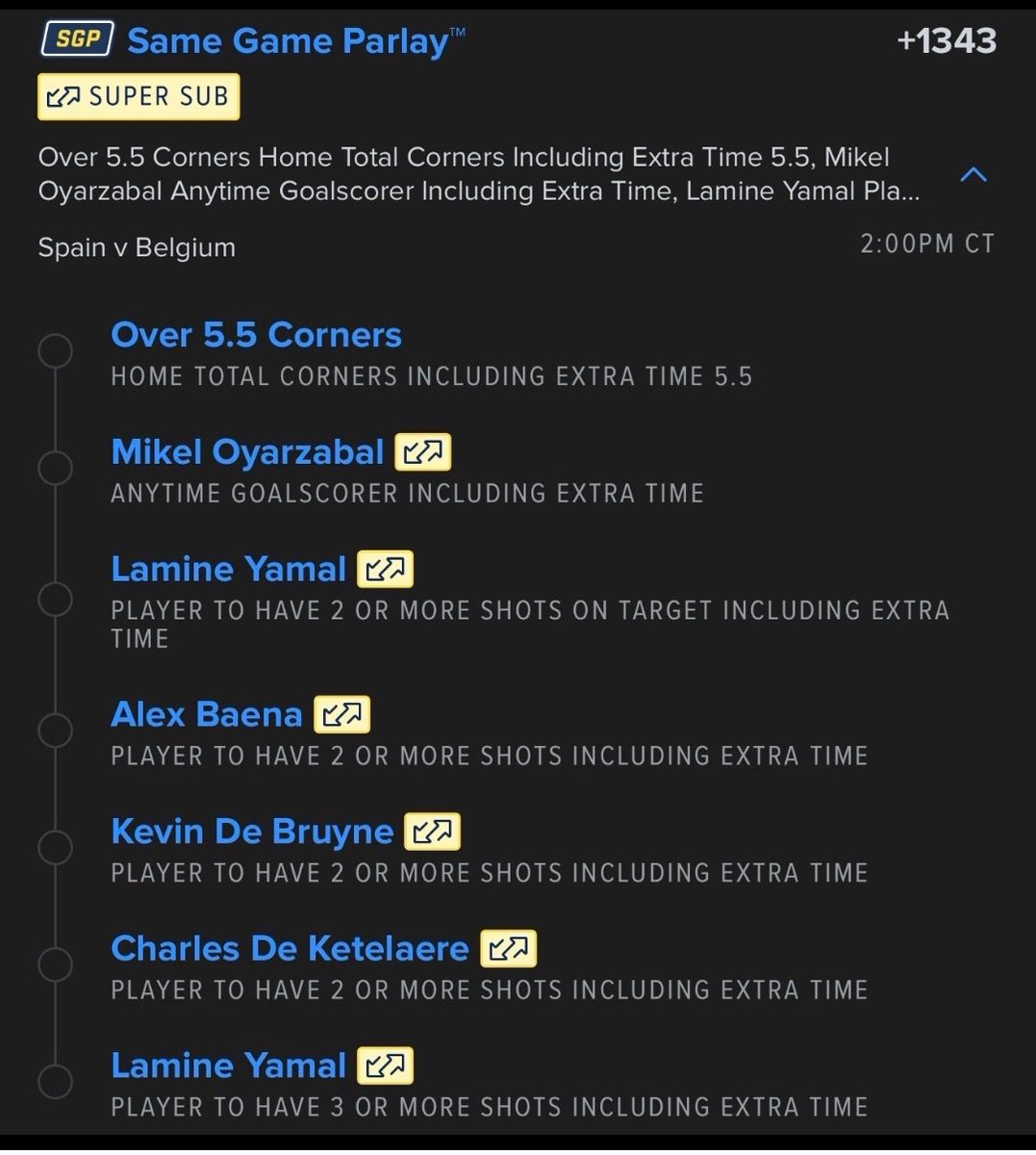 PropsBullz's tweet photo. SPAIN/BELGIUM

NO HOOKS TODAY

@playbook https://t.co/G3eOk6ndfg