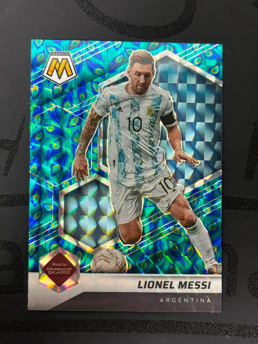 szymon_pumba's tweet photo. @jcutlersburner 2021 Messi World Cup winning year Peacock - $600 shipped https://t.co/gBCF2BeCe3