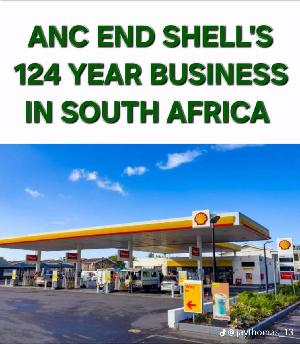 magicdan60's tweet photo. Another BEE casualty...
Shell faced a significant, prolonged dispute with its long-time Black Economic Empowerment partner, Thebe Investment Corporation, regarding the valuation of the partner's stake in Shell Downstream South Africa.Mineral Resources and Energy Minister Gwede Mantashe publicly speculated that the exit might be influenced by South Africa's stance on international conflicts, which strained relations with some Western nations.Various economic commentators have placed the blame on the national government, citing poor governance, sluggish regulatory reforms, and an overall decline in the local investment climate...