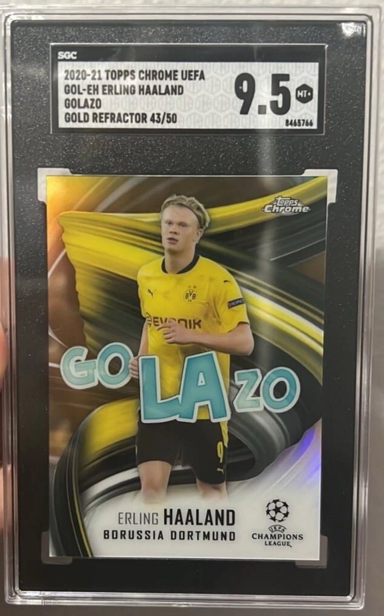 Nthnttn's tweet photo. @jcutlersburner Haaland /50 $75 shipped https://t.co/RwSNZEbuLb
