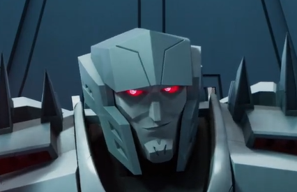 The_Old_Spark's tweet photo. I don't even want to know what he's thinking when he looks at Optimus like this. https://t.co/vVtrMDVghq