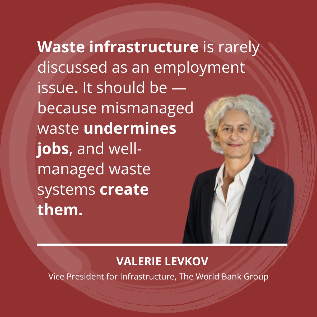 WBGPubs's tweet photo. Waste infrastructure is rarely discussed as an employment issue. It should be — because mismanaged waste undermines jobs & well-managed waste systems create them, writes @WorldBankGroup Vice President Valérie Levkov: https://t.co/l2Rvk9BZTt
📘 #WhatAWaste: https://t.co/WgL2ZEoH3T https://t.co/qQNv8NEWbq