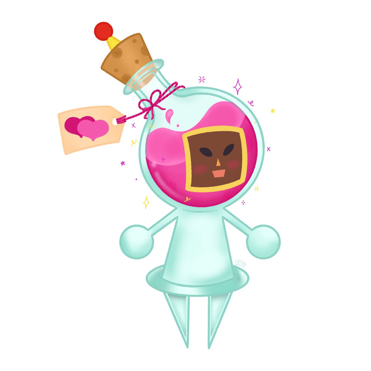 bimbowench's tweet photo. love potion 💕 #katamaridamacy #塊魂 https://t.co/yFASWnVWyS