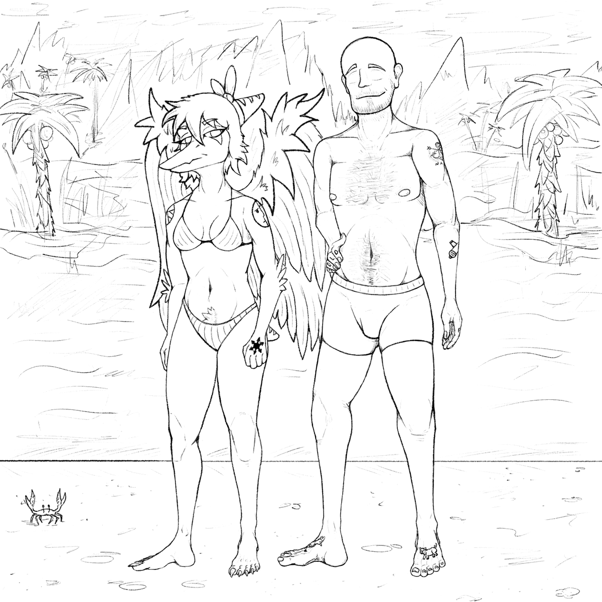 LRKN_Art's tweet photo. Beach episode where everything goes right
Happy Fang Friday!
#Fang #Anon #FangFriday #Snootgame #Snootgameart #Snootgamefanart #Pterodactyl #Human #Snoot #Anthroart #Digitalart https://t.co/7cHwGPnwaf