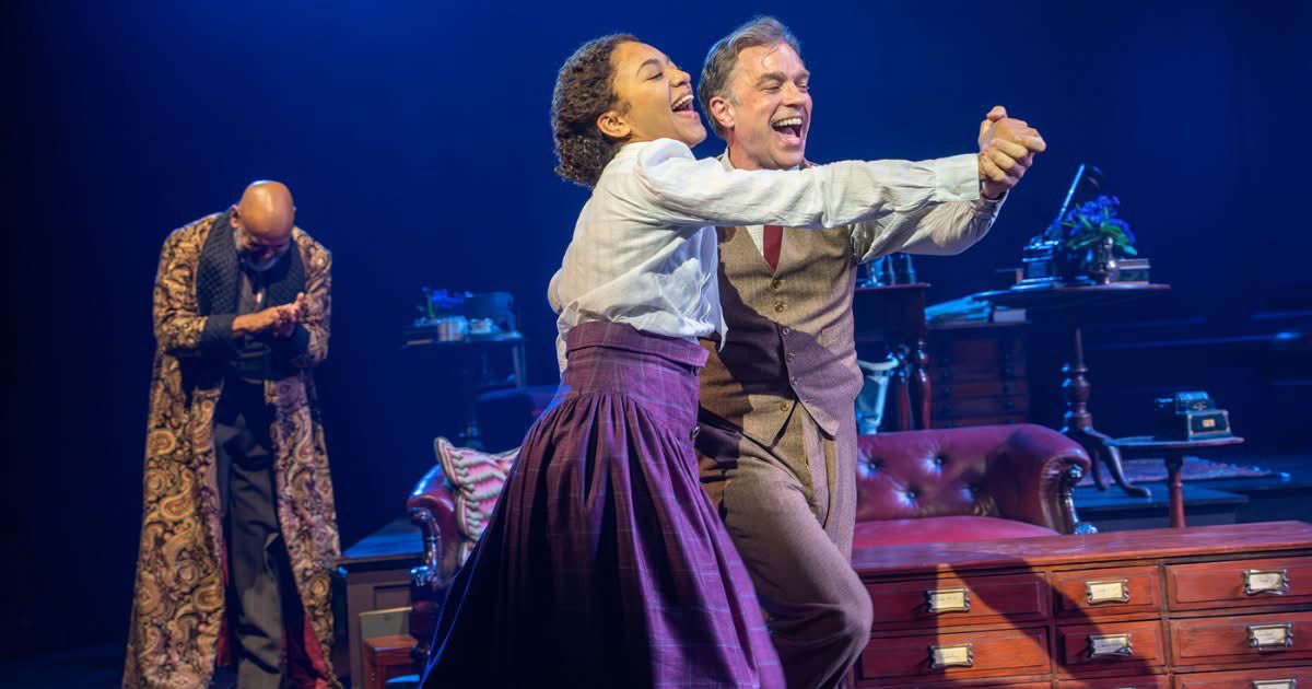 StephenMear's tweet photo. Some wonderful photos of My Fair Lady by Johan Persson Chichester Festival Theatre I have absolutely loved this cast, creative team and stage management. Thank you to everyone involved. Yes I love Showbiz and I’m not afraid to say it 😂 Rachel Kavanaugh you’re the best. ❤️🎭❤️ https://t.co/dvcBW4YGRs