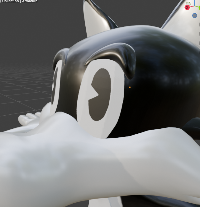 RunicGreatSage's tweet photo. @robert00poole Yooo, been using one of your tutorials for 2D eyes. It's been part of my journey creating my very first 3D character in Blender. https://t.co/beekVxyWLP