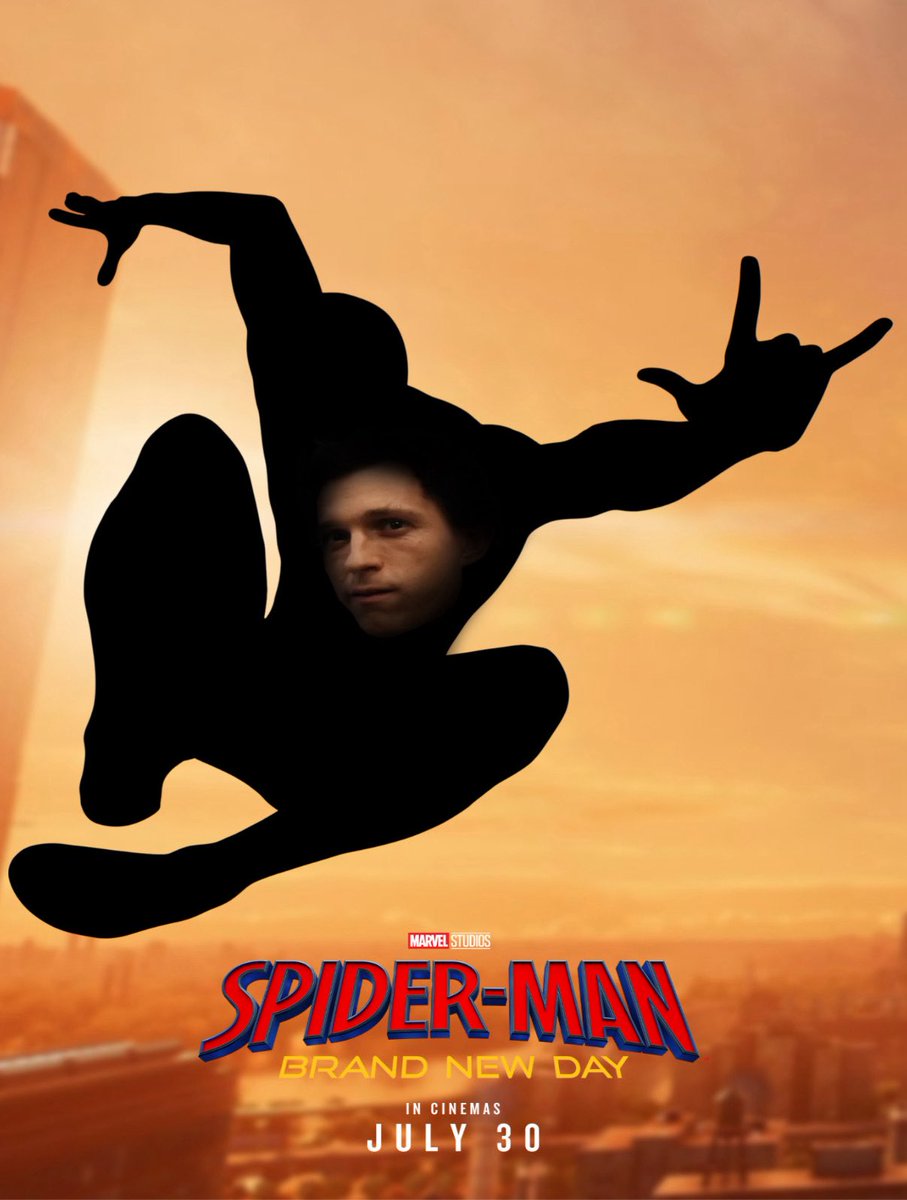 WongUpdates's tweet photo. New poster for ‘SPIDER-MAN: BRAND NEW DAY’.  

In theaters on July 31. https://t.co/liRQtuJfiE