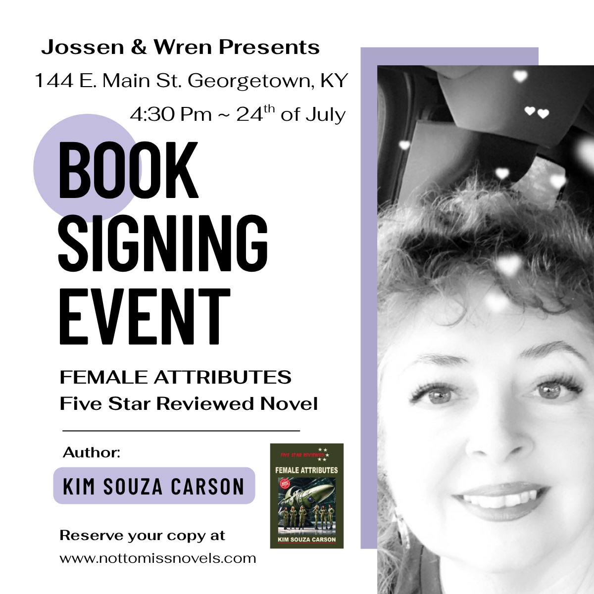 Souza_Author's tweet photo. #nottomissnovels #kscauthor #authorksc #Souza_Author #TheWoodedInstrument #FemaleAttributes #TheClinician #CulinaryShock #amazonbooks #applebooks #barnesandnoble #goodreads #kindle #draft2digital #inkitt #smashwords #indieauthors #books #novels #read #chapters #words #stories #fivestars #mustread #bestsellers #criticallyacclaimed #authors #writers #booksigning