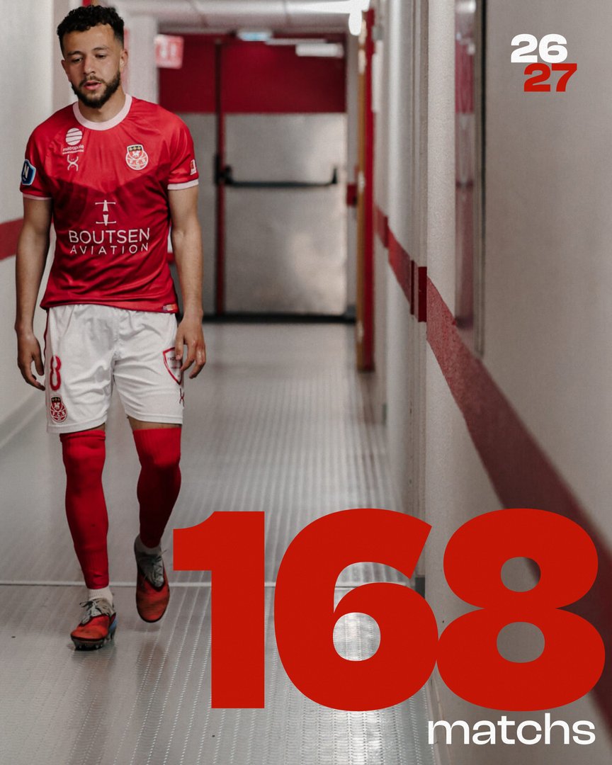fcr1899's tweet photo. 𝑳’𝒂𝒗𝒆𝒏𝒕𝒖𝒓𝒆 𝒅'𝑶𝒎𝒂𝒓 𝑩𝒆𝒛𝒛𝒆𝒌𝒉𝒂𝒎𝒊 𝒂𝒖 𝑭𝒐𝒐𝒕𝒃𝒂𝒍𝒍 𝑪𝒍𝒖𝒃 𝑹𝒐𝒖𝒆𝒏 𝟏𝟖𝟗𝟗 𝒕𝒐𝒖𝒄𝒉𝒆 𝒂̀ 𝒔𝒂 𝒇𝒊𝒏. 🔚

Arrivé au club dans les catégories de jeunes avant d’effectuer son retour avec l’équipe première il y a huit ans, Omar Bezzekhami a disputé 168 rencontres sous les couleurs rouennaises.

Polyvalent milieu de terrain, il a contribué aux montées en National 2 puis en National, tout en incarnant les valeurs du club par son engagement, sa combativité et son exemplarité.

Omar aura marqué le FCR par sa fidélité, son humilité et son attachement au maillot.

Le club remercie chaleureusement Omar Bezzekhami pour son engagement et son investissement tout au long de ces années.

𝑵𝒐𝒖𝒔 𝒍𝒖𝒊 𝒔𝒐𝒖𝒉𝒂𝒊𝒕𝒐𝒏𝒔 𝒍𝒆 𝒎𝒆𝒊𝒍𝒍𝒆𝒖𝒓 𝒑𝒐𝒖𝒓 𝒍𝒂 𝒔𝒖𝒊𝒕𝒆 𝒅𝒆 𝒔𝒂 𝒄𝒂𝒓𝒓𝒊𝒆̀𝒓𝒆.