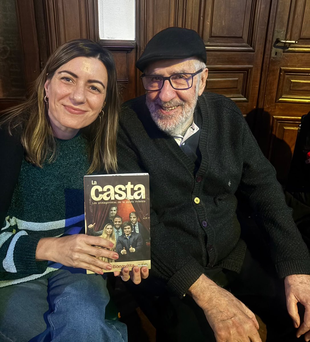 atilioboron's tweet photo. Programón para hoy viernes! Primero, ver el partido Bélgica-España y a las 19 hs ir a la presentación del libro de Felicitas Bonavitta La Casta en la librería Sudestada https://t.co/QPtoov3KFS