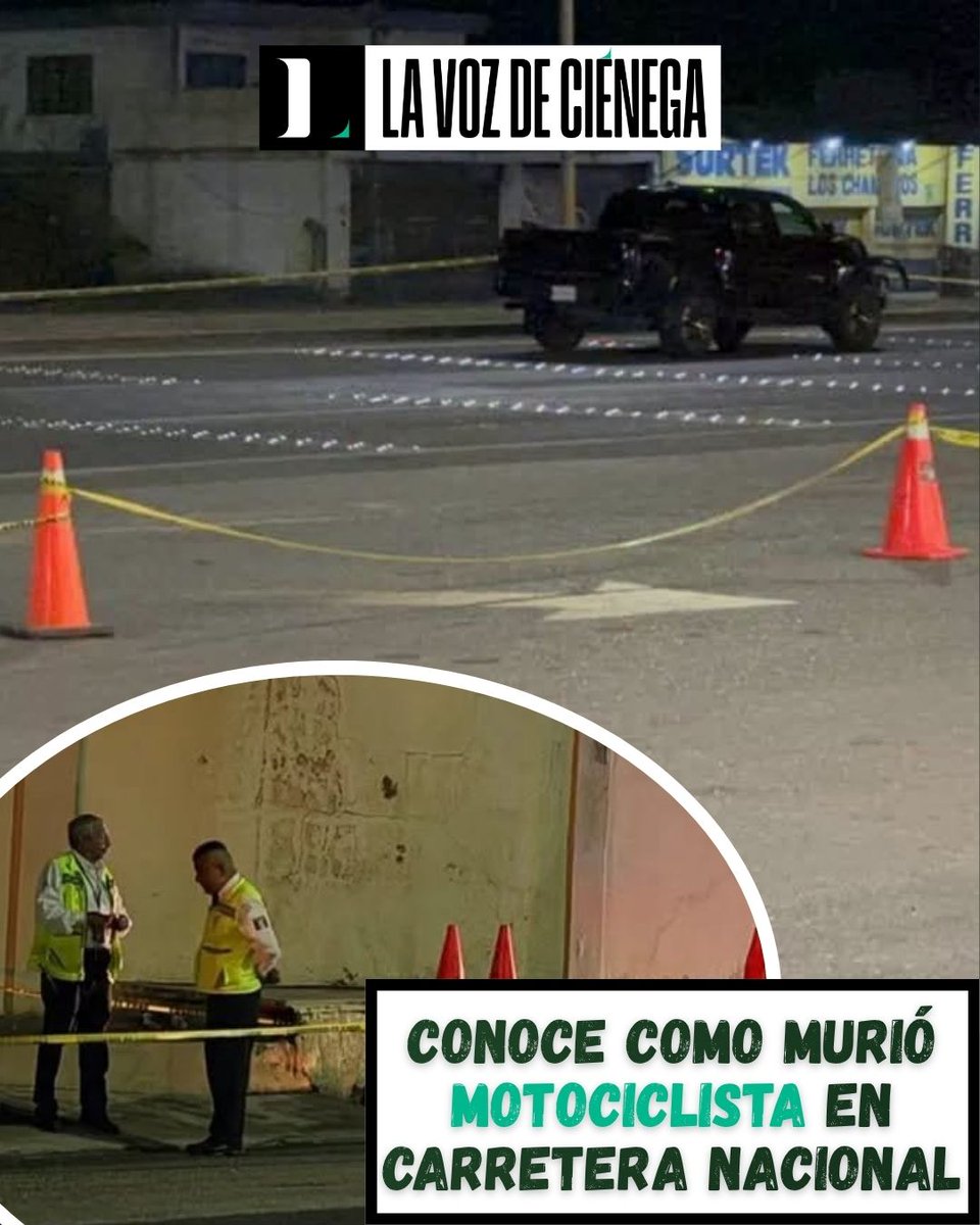 lavozdecienega's tweet photo. Un hombre de aproximadamente #50años perdió la vida luego de #derrapar cuando #circulaba por la #CarreteraNacional... https://t.co/3y7a5nMOAb